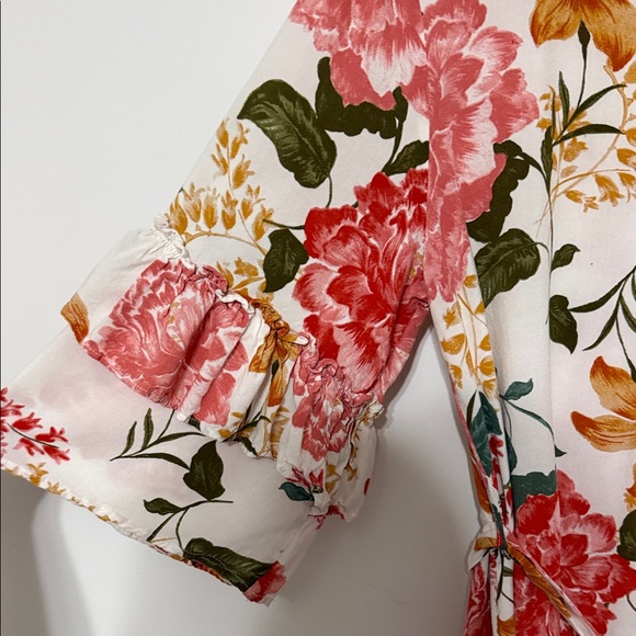 Petal & Pup Pink Floral Blouse - Picture 3 of 9